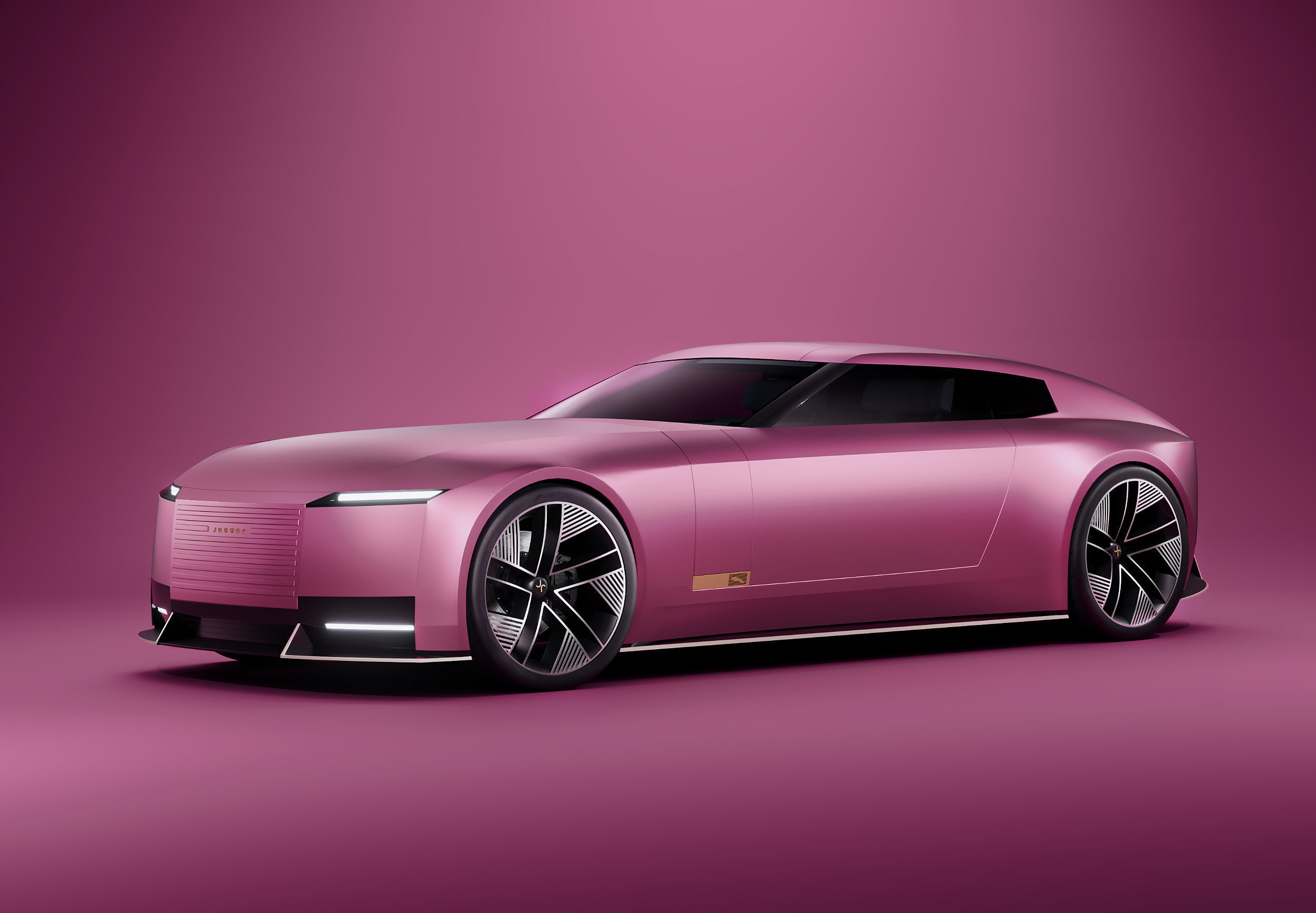 Jaguar Type 00 Concept 3D model_1