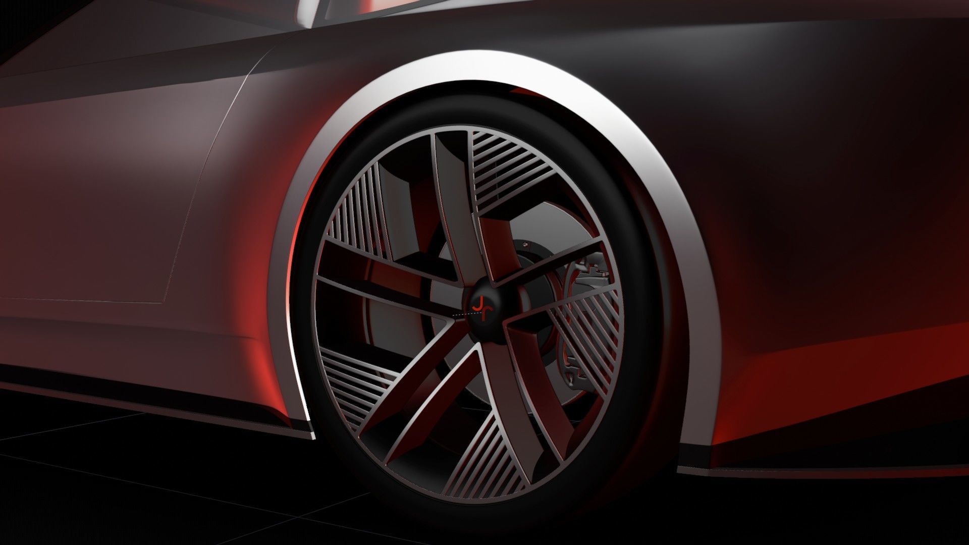 Jaguar Type 00 Concept 3D model_17