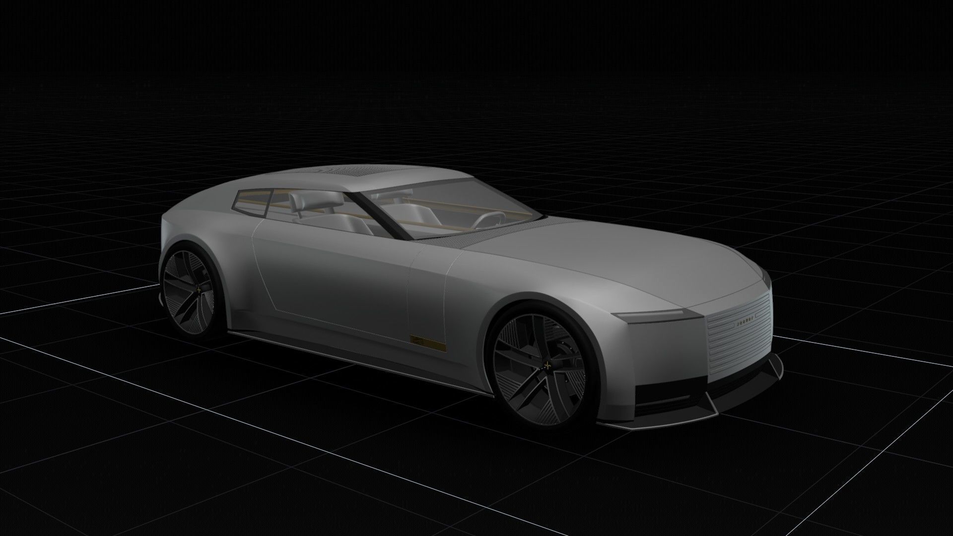 Jaguar Type 00 Concept 3D model_24