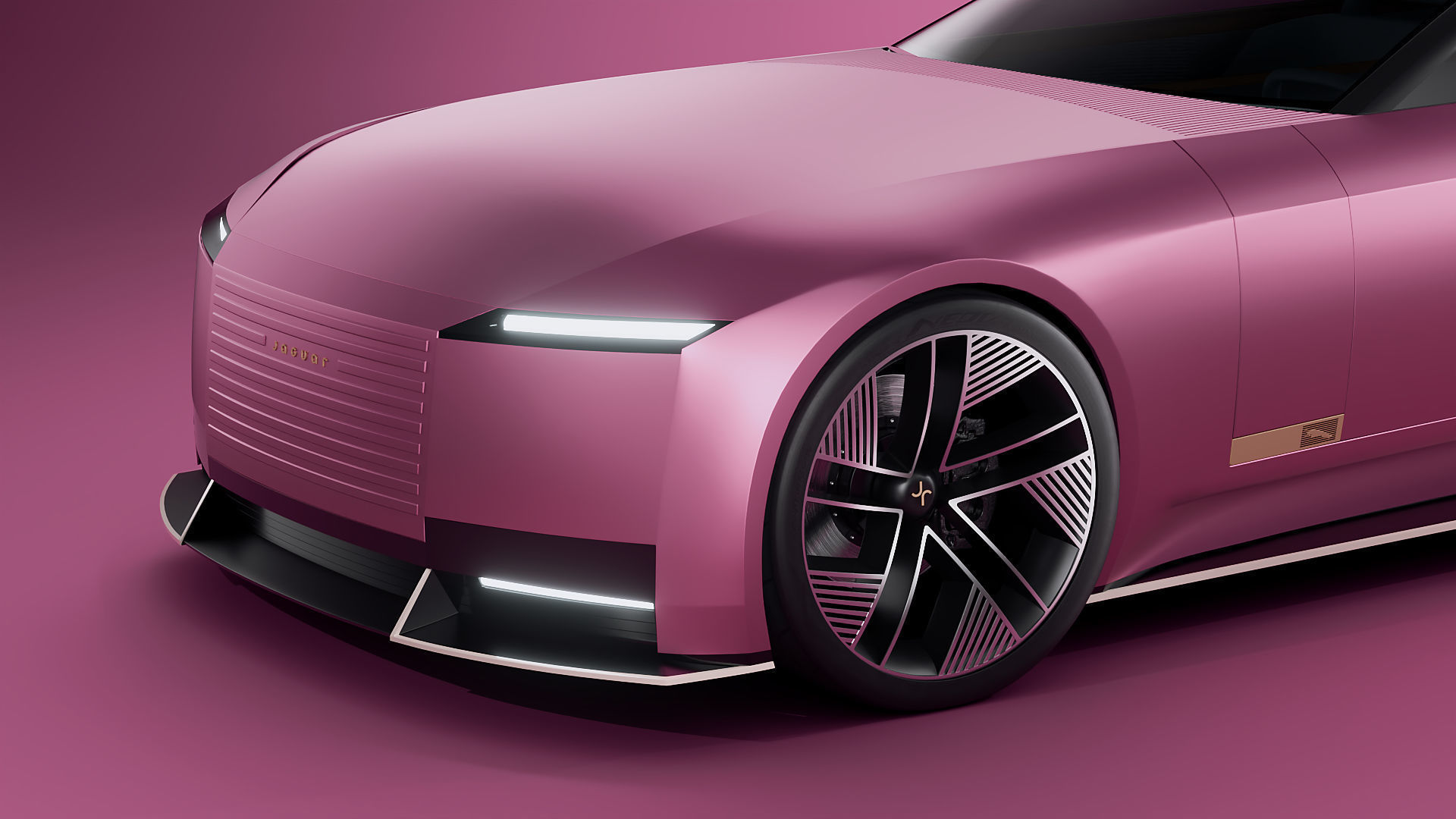 Jaguar Type 00 Concept 3D model_2