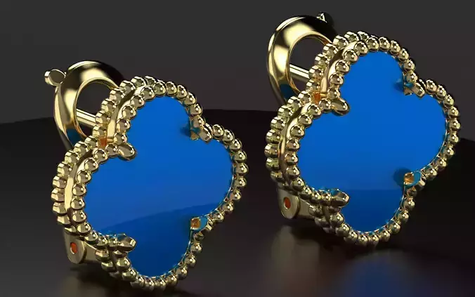 Earrings Van Cleef Alhambra ORIGINAL