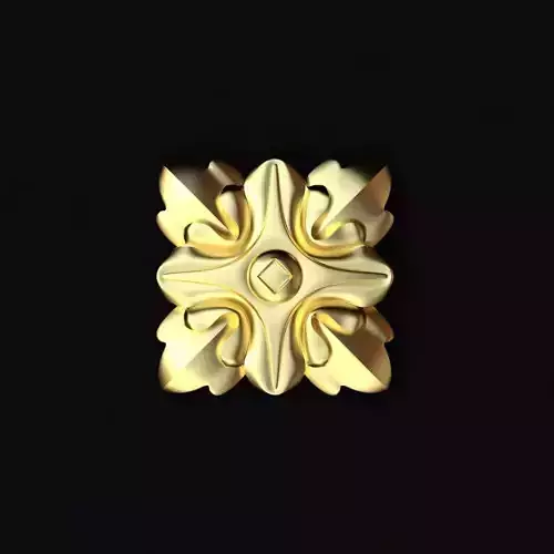 Central decor ornament for furniture