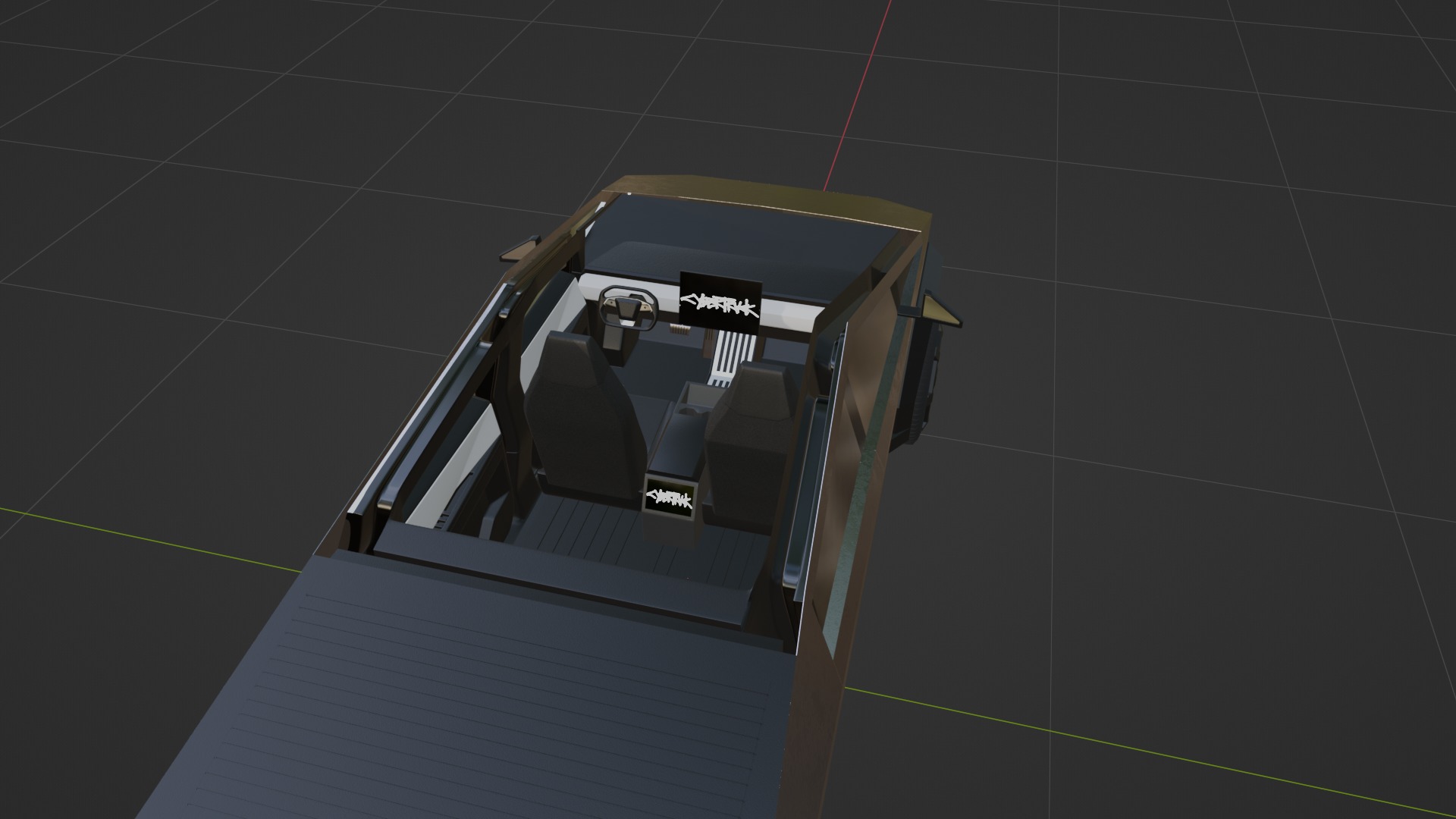 Tesla CyberTruck Model 3D model_14