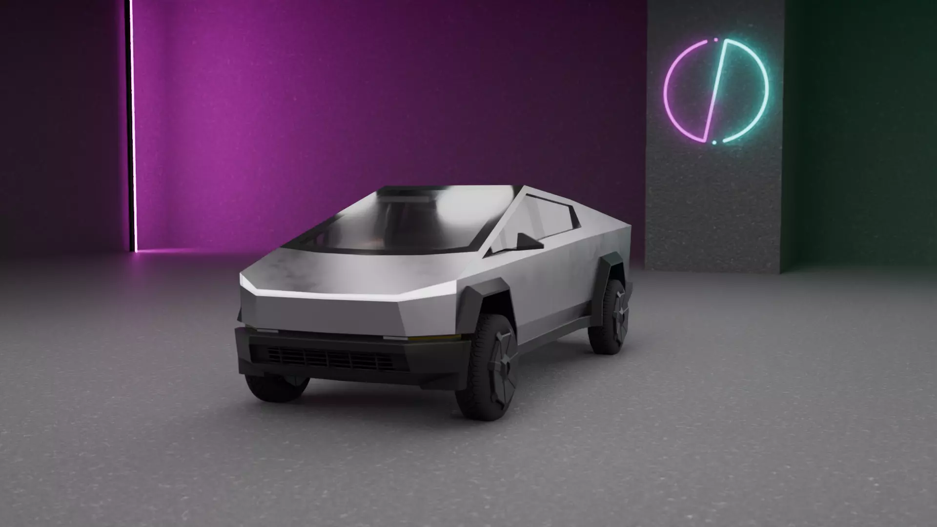 Tesla CyberTruck Model 3D model_0