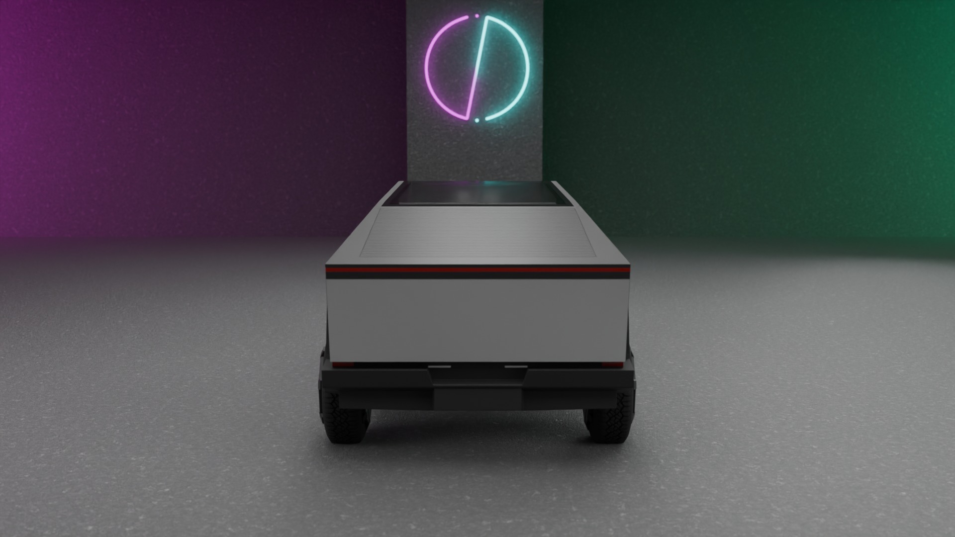 Tesla CyberTruck Model 3D model_4