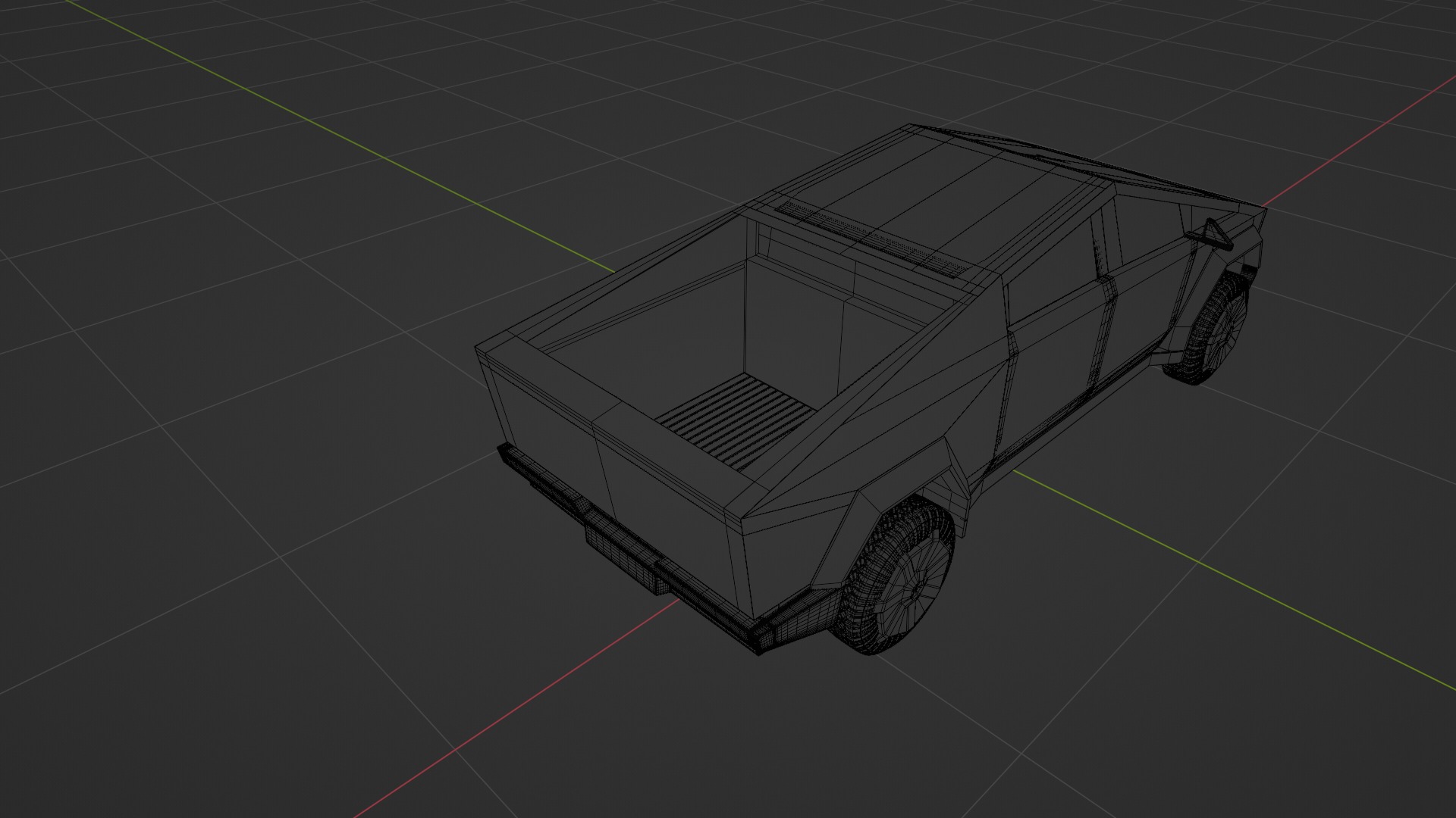 Tesla CyberTruck Model 3D model_11