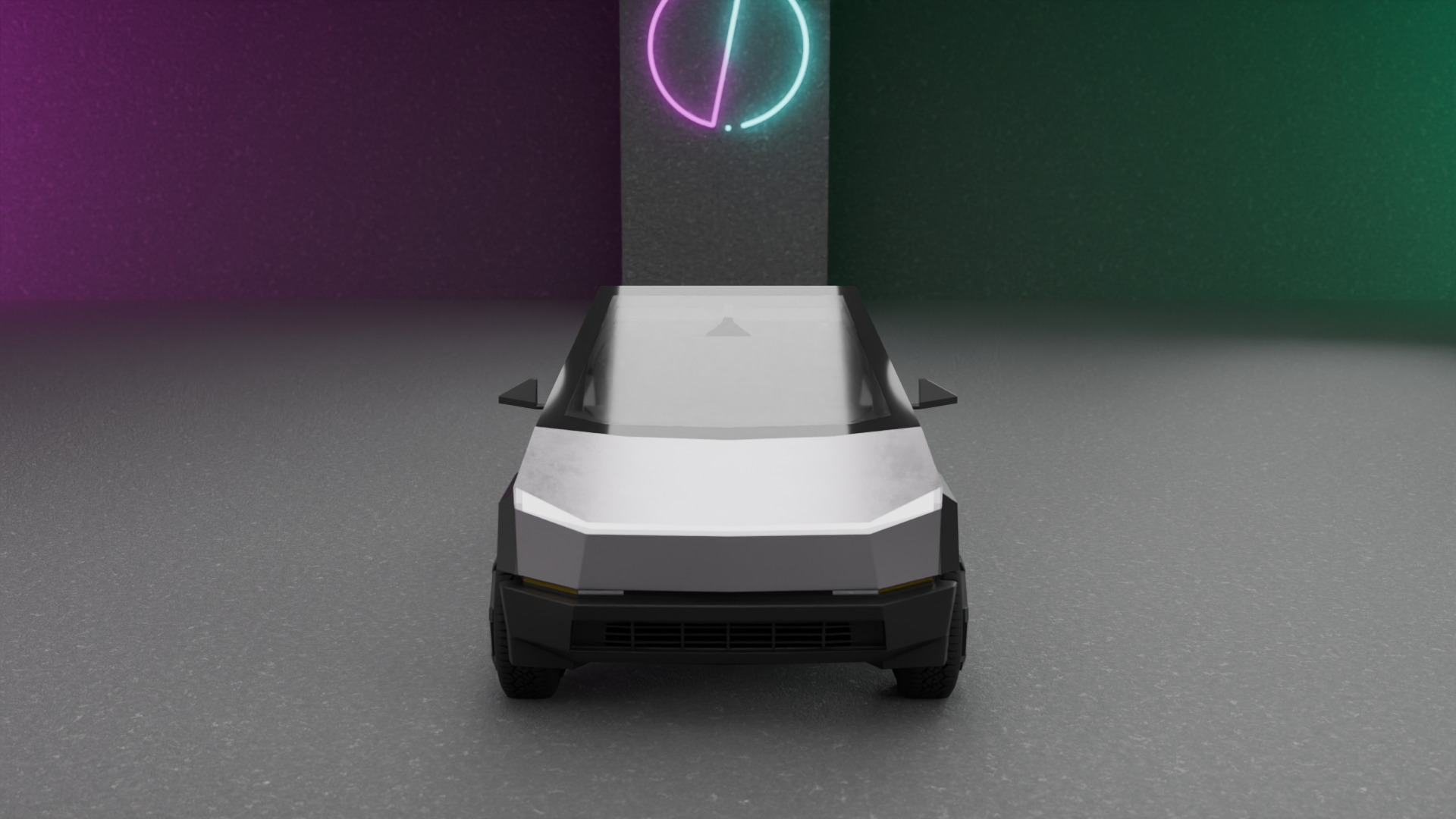 Tesla CyberTruck Model 3D model_2