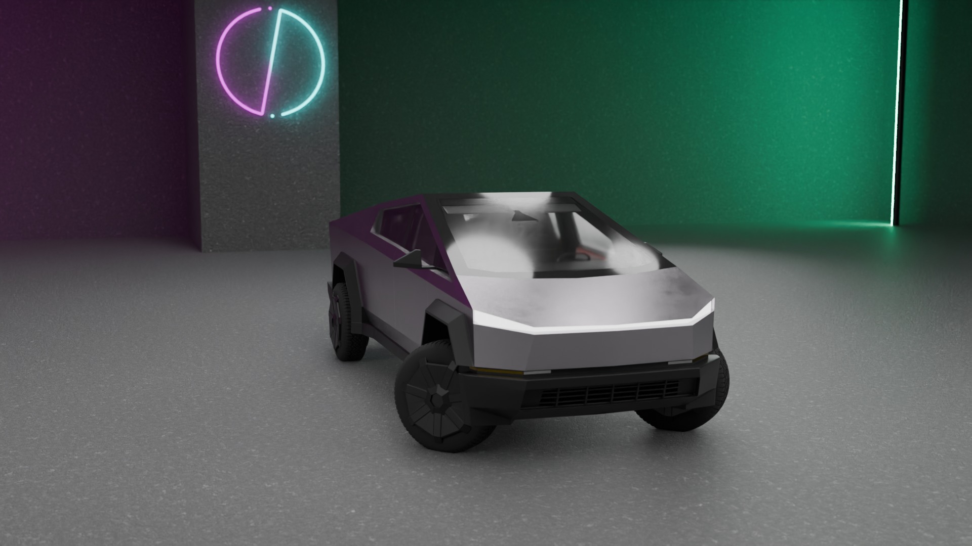 Tesla CyberTruck Model 3D model_1