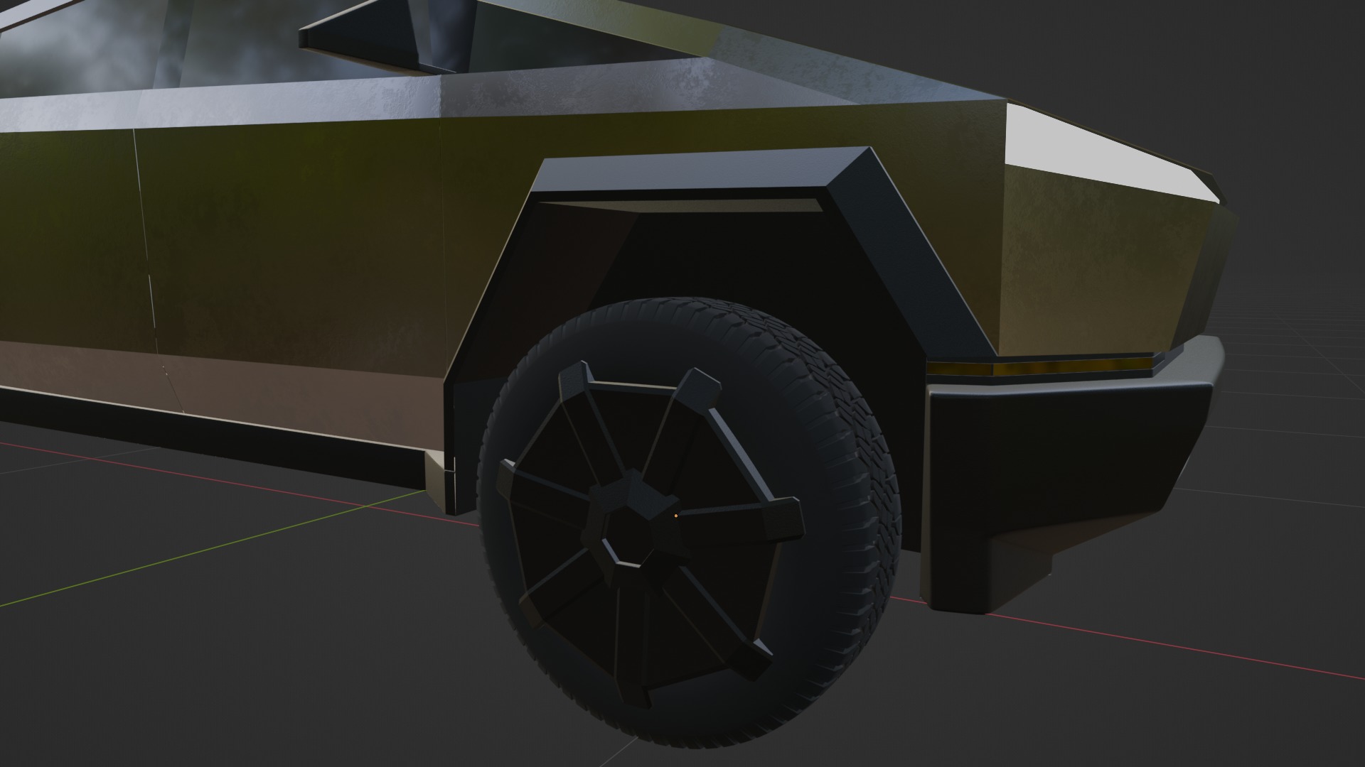 Tesla CyberTruck Model 3D model_18