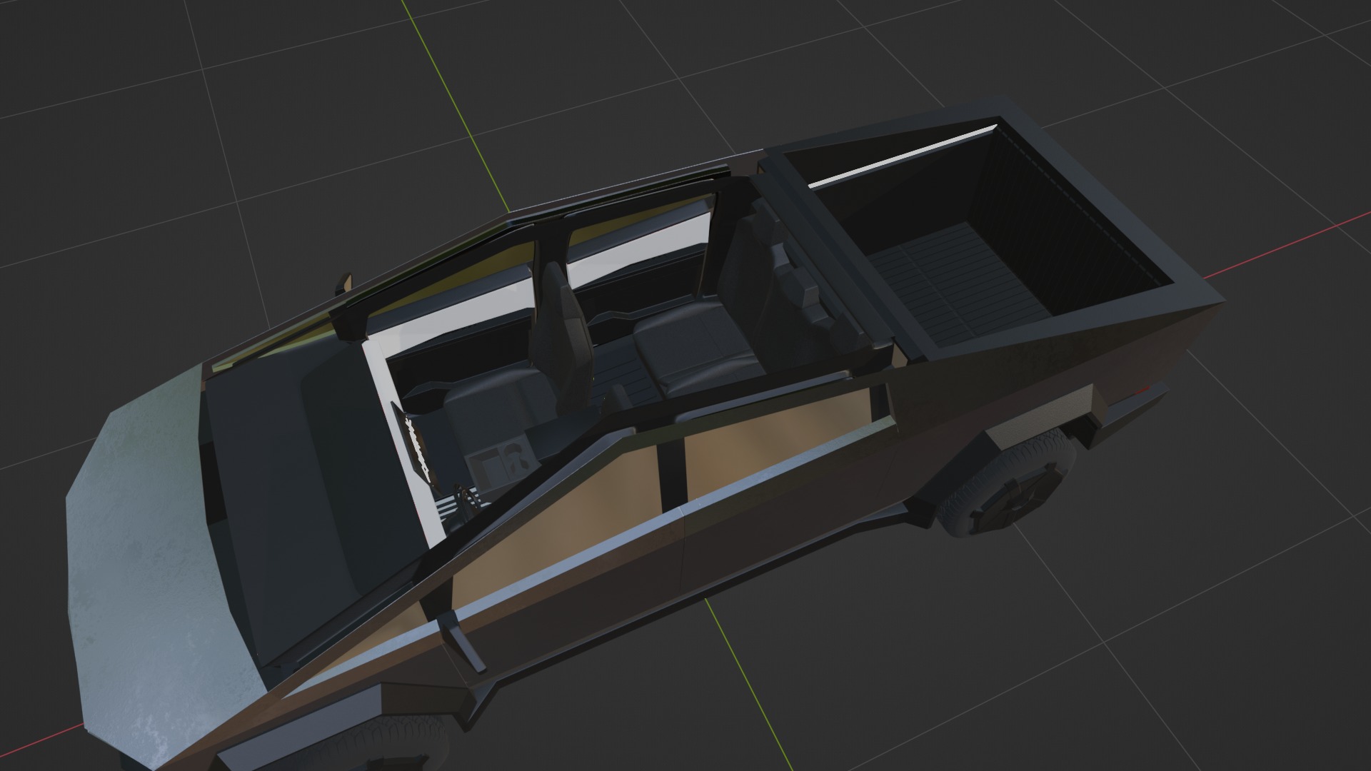 Tesla CyberTruck Model 3D model_16