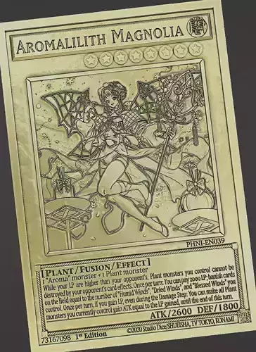 Aromalilith Magnolia - yu-gi-oh