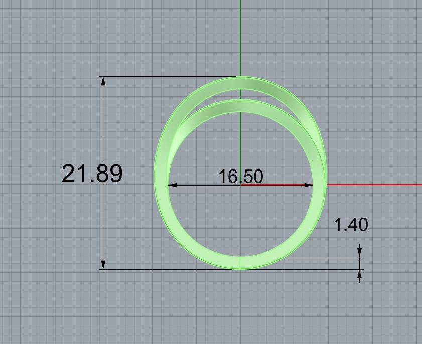 Ring Etincelle  3D print model_2