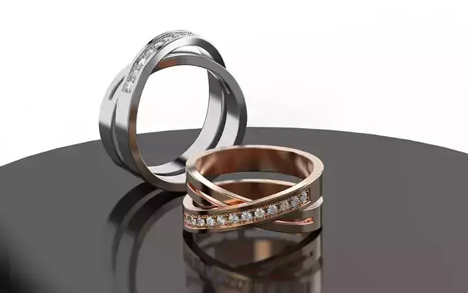 Ring Etincelle  3D print model