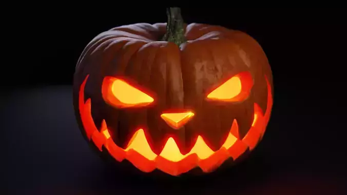 Halloween Pumpkin Jack-O-Lantern
