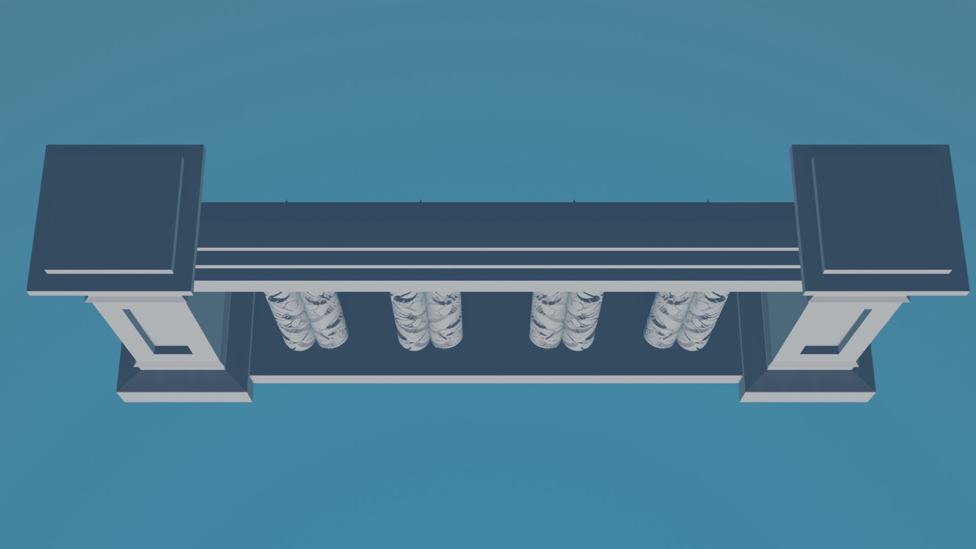 Balustrade 3D print model_2