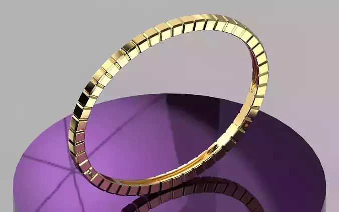 Bracelet Chopard Ice Cube Original Look  3D print model