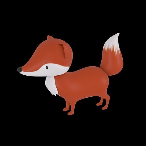 Fox Character Free 3D model