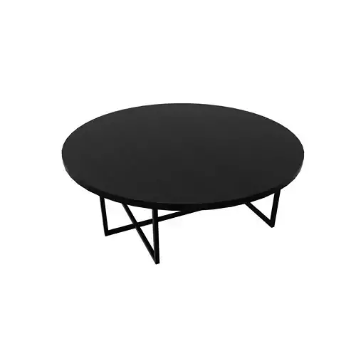 Minimalist Round Wooden Table