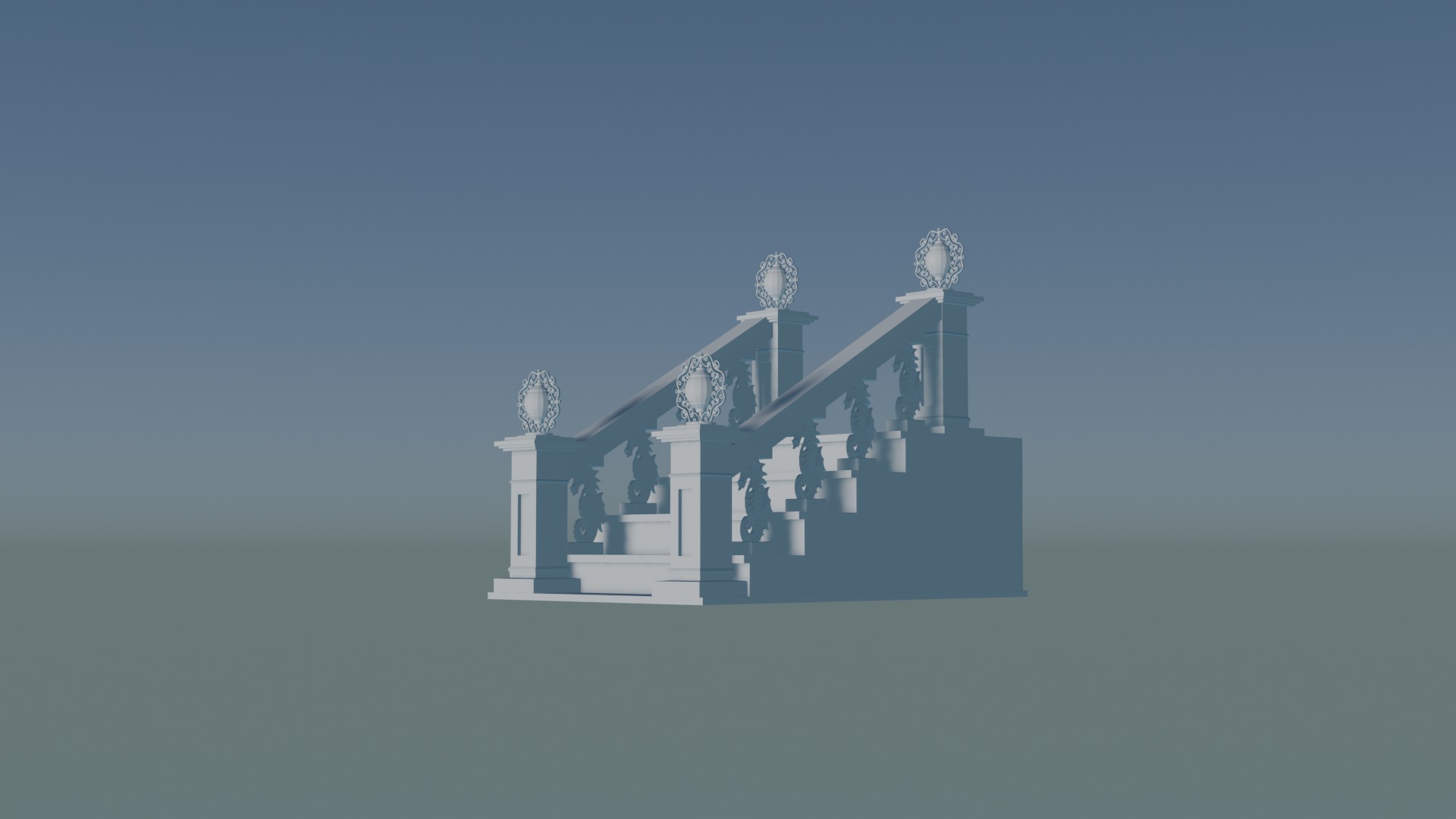 staircase 3D print model_2