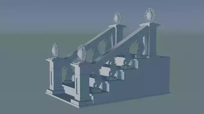 staircase 3D print model staircase 3D print model