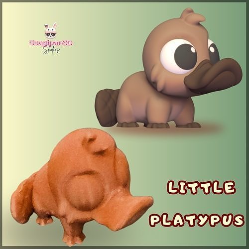 Little Platypus 3D print model