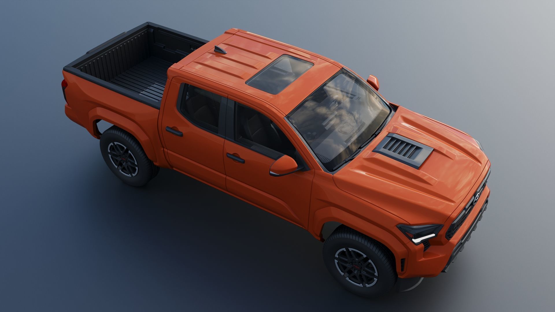 Toyota Tacoma TRD Sport 2024 3D print model_5