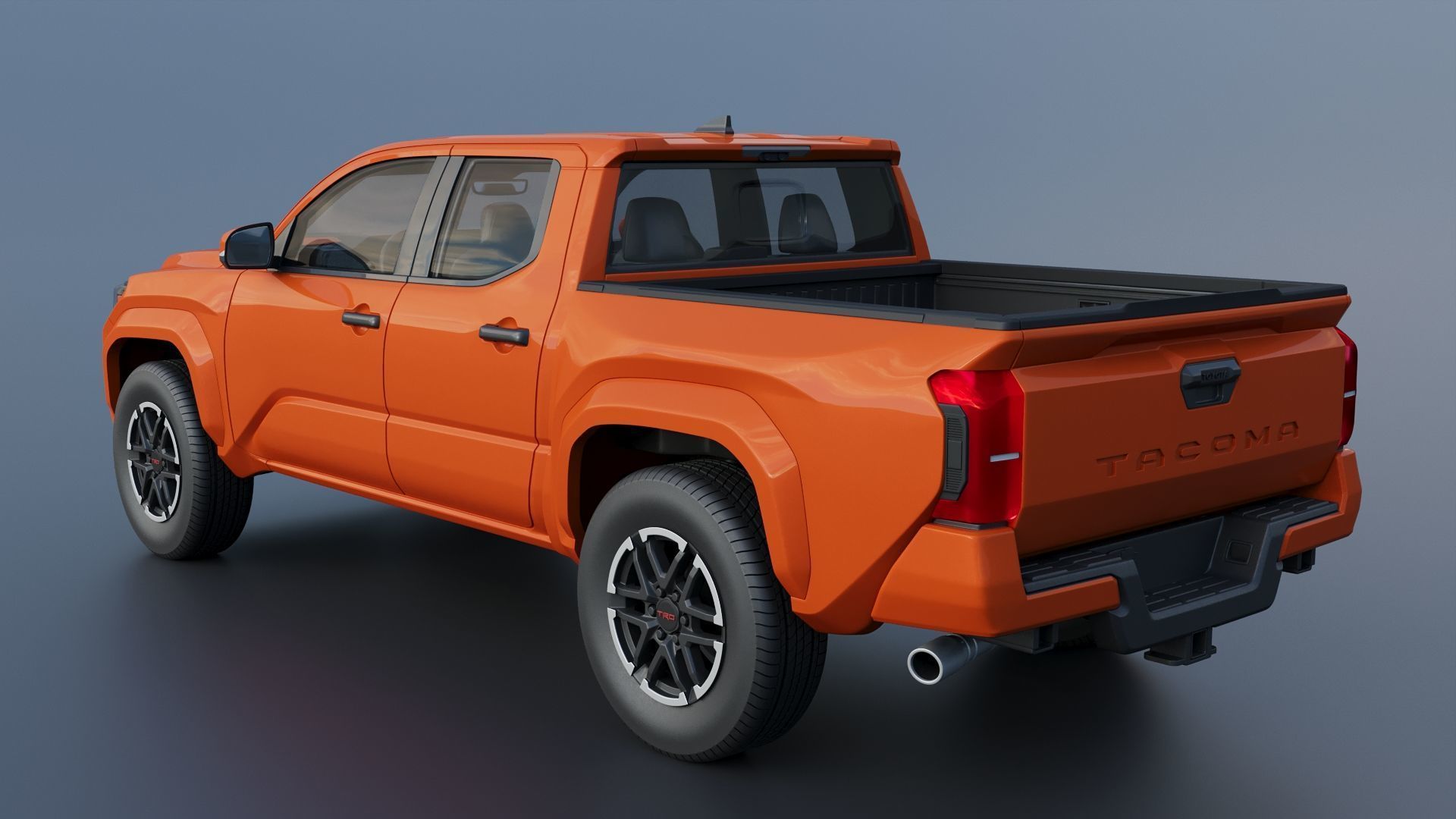 Toyota Tacoma TRD Sport 2024 3D print model_20