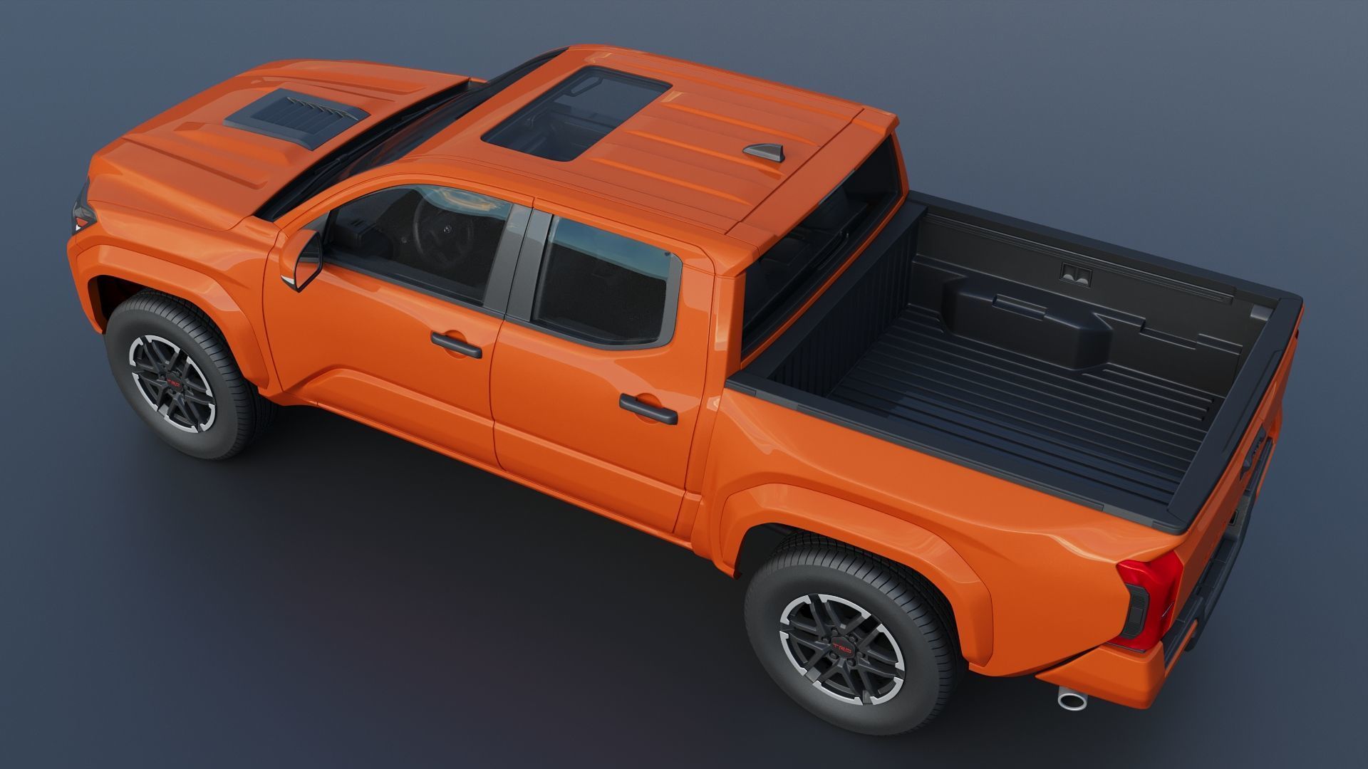 Toyota Tacoma TRD Sport 2024 3D print model_21
