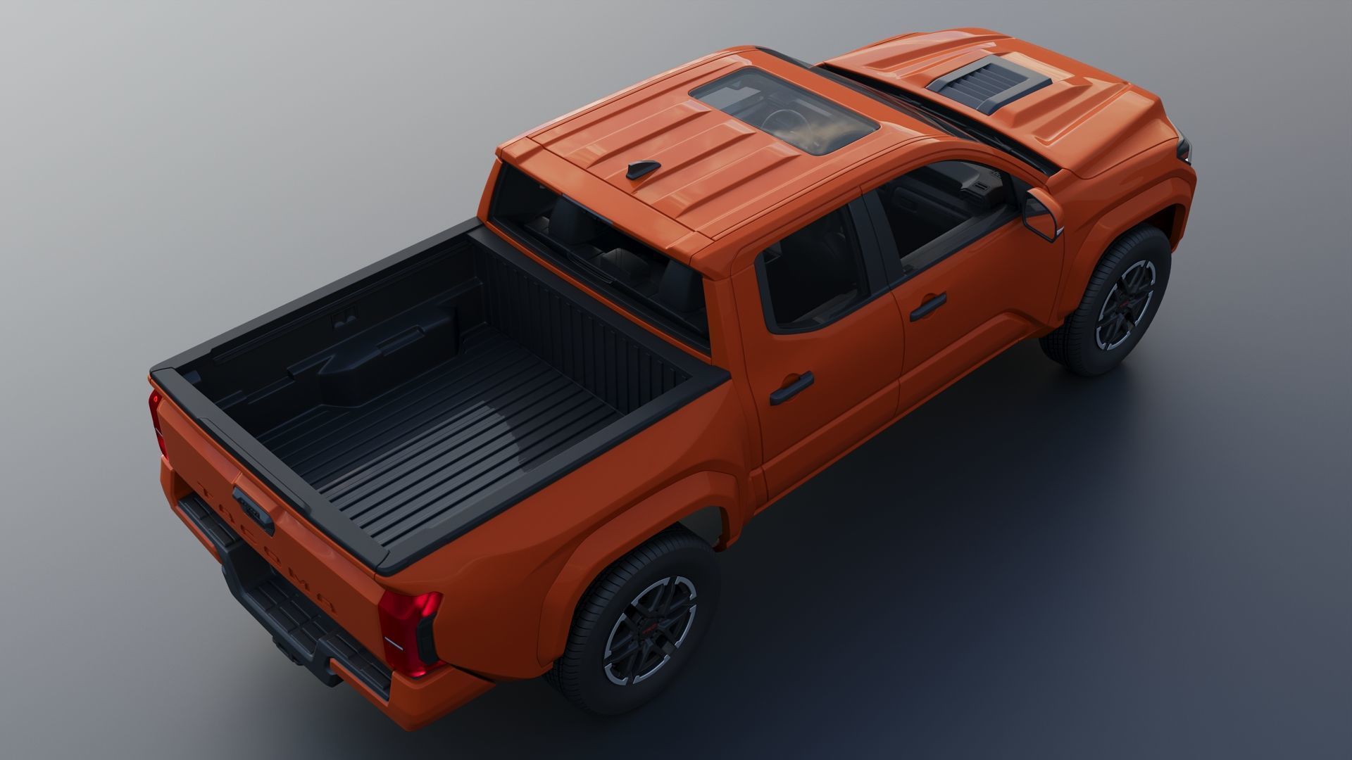 Toyota Tacoma TRD Sport 2024 3D print model_24