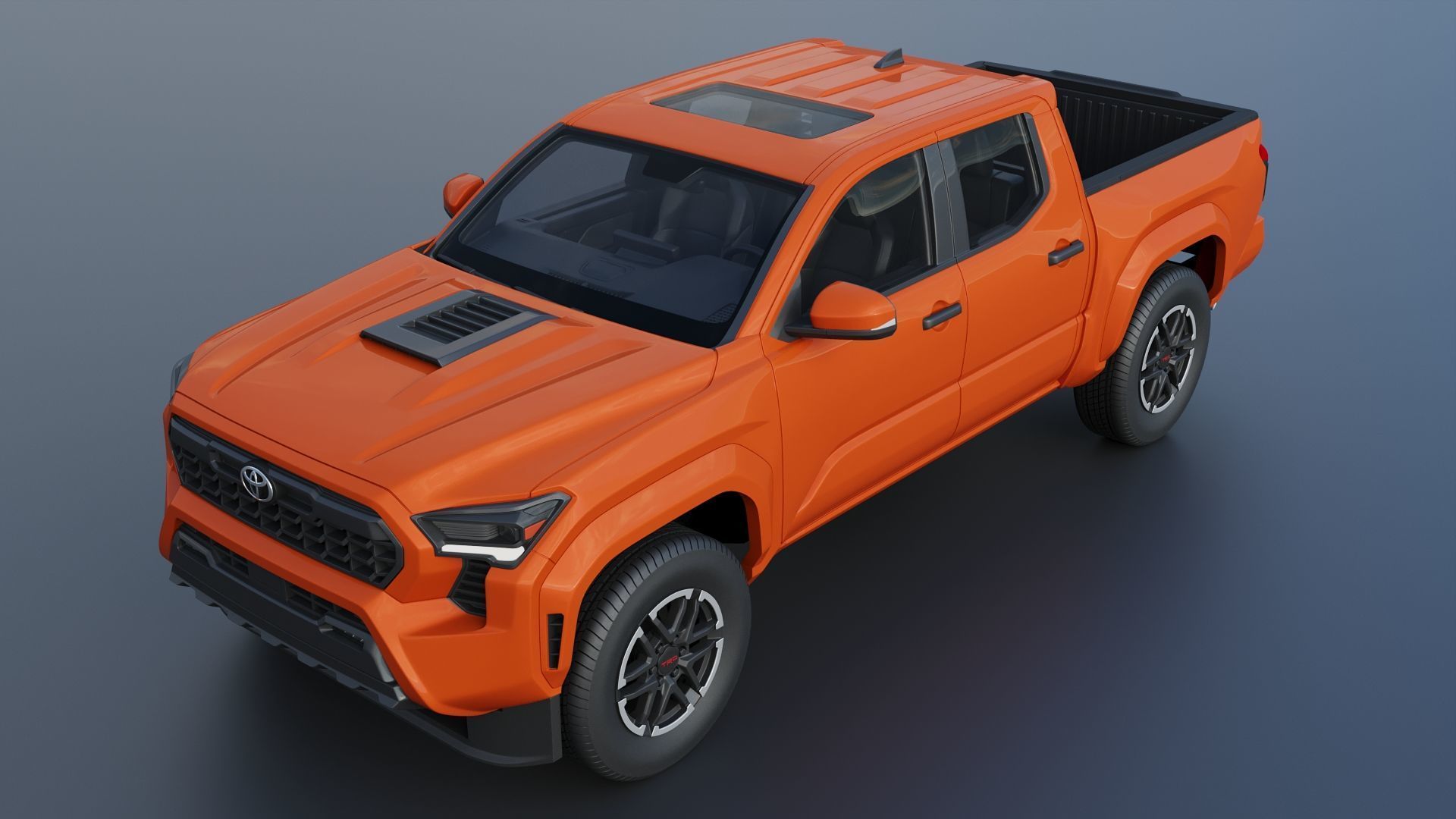 Toyota Tacoma TRD Sport 2024 3D print model_6
