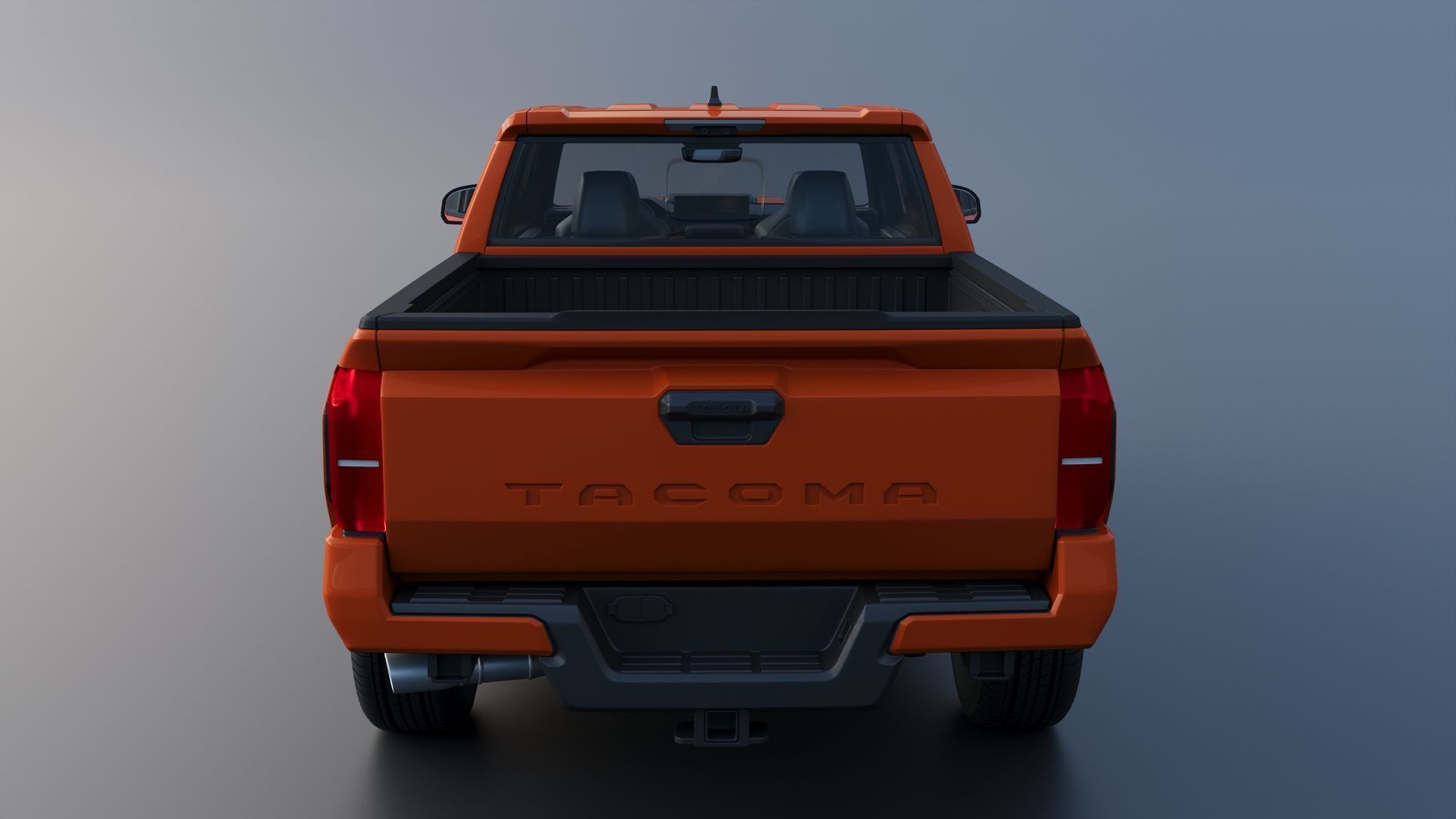 Toyota Tacoma TRD Sport 2024 3D print model_22