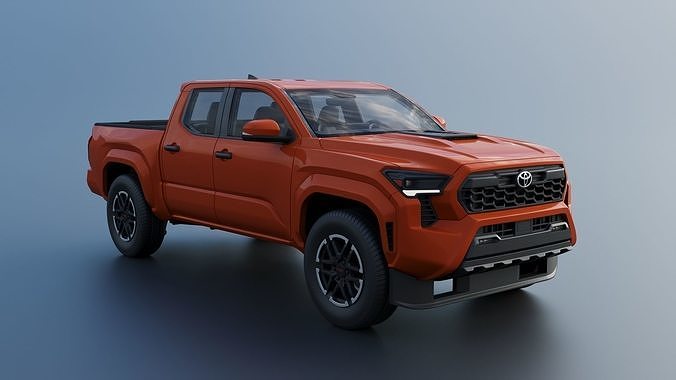 Toyota Tacoma TRD Sport 2024 3D print model 4