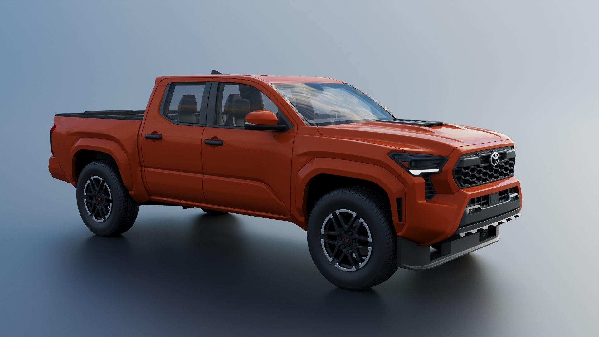 Toyota Tacoma TRD Sport 2024 3D print model_26