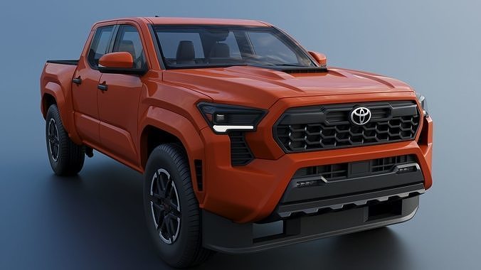 Toyota Tacoma TRD Sport 2024 3D print model 5