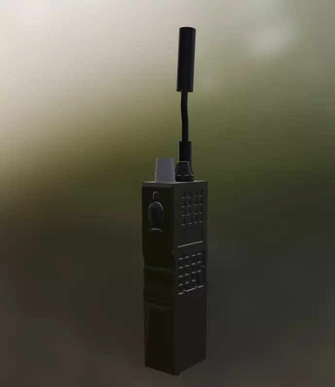 AN PRC 152 Radio 3D model_0
