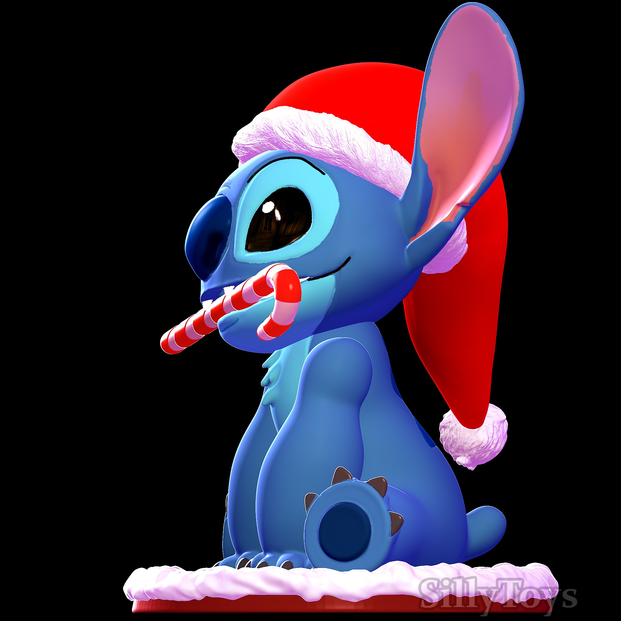 Stitch Christmas - Lilo and Stitch 3D print model_2