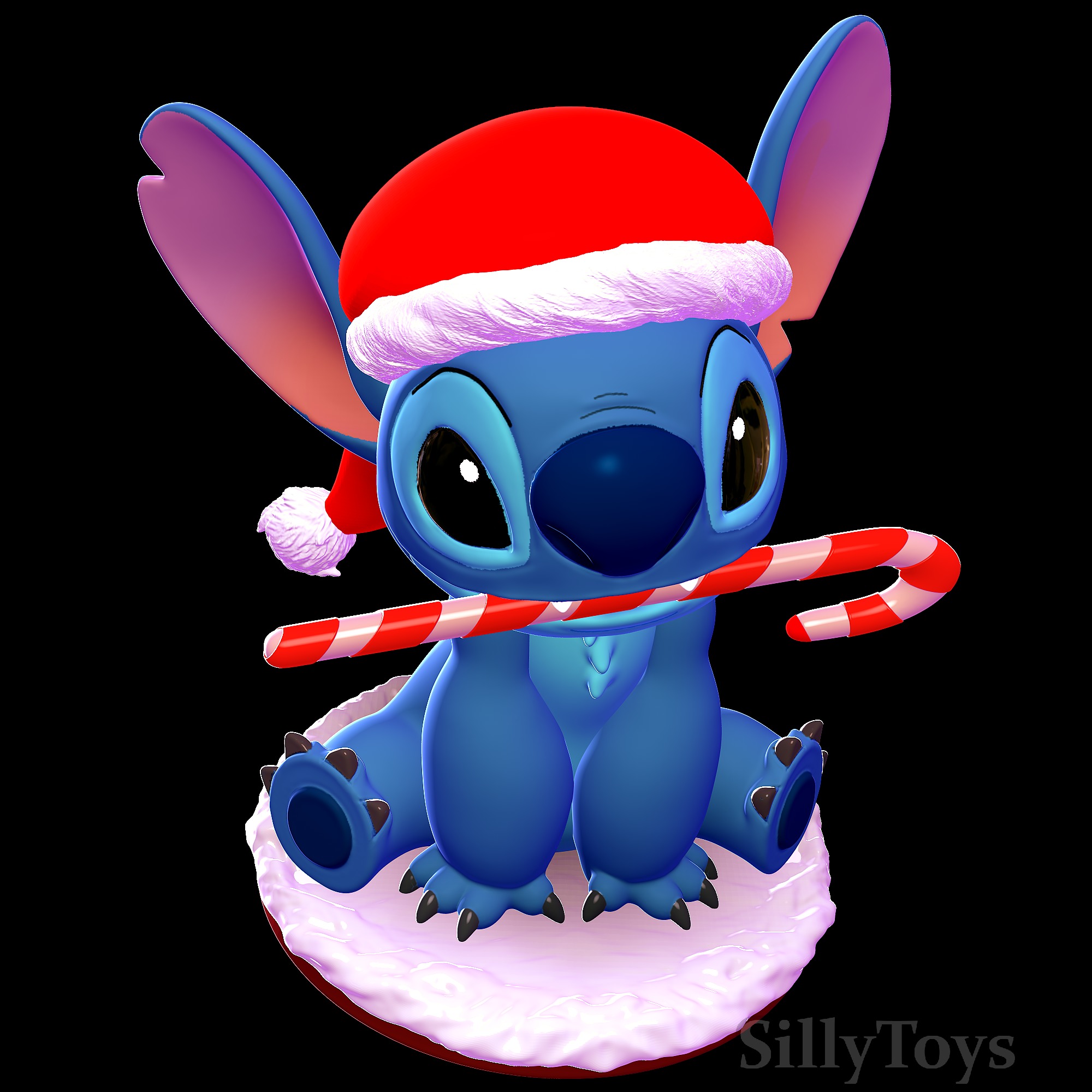 Stitch Christmas - Lilo and Stitch 3D print model_4