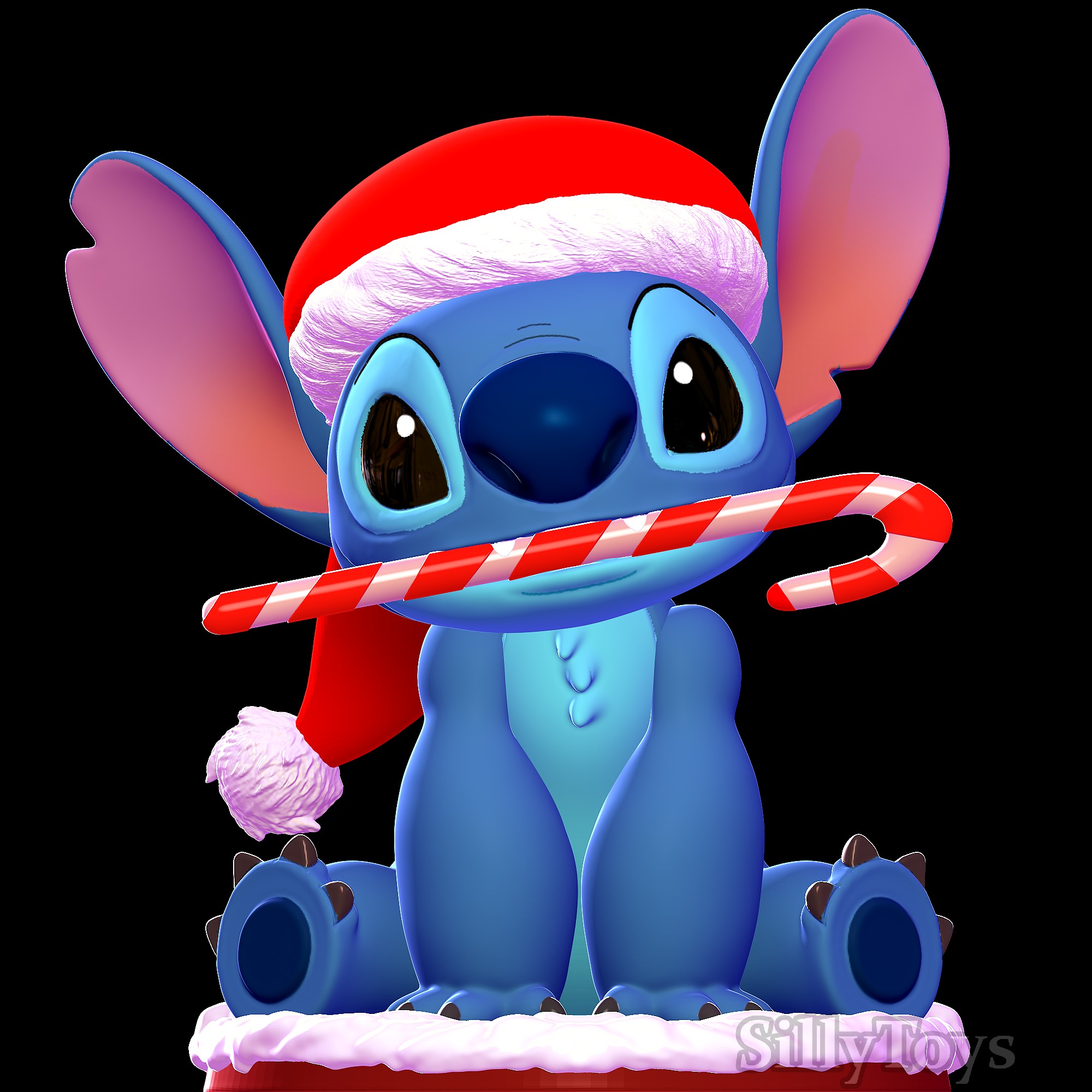Stitch Christmas - Lilo and Stitch 3D print model_1