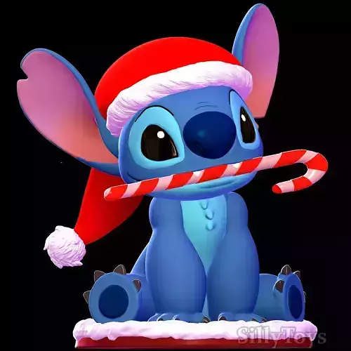 Stitch Christmas - Lilo and Stitch 3D print model