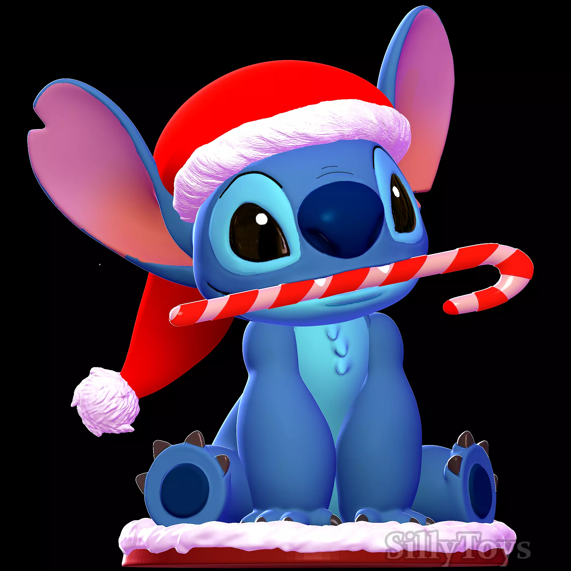 Stitch Christmas - Lilo and Stitch 3D print model_0