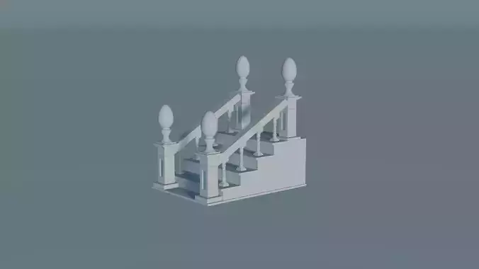Staircase 3D print model