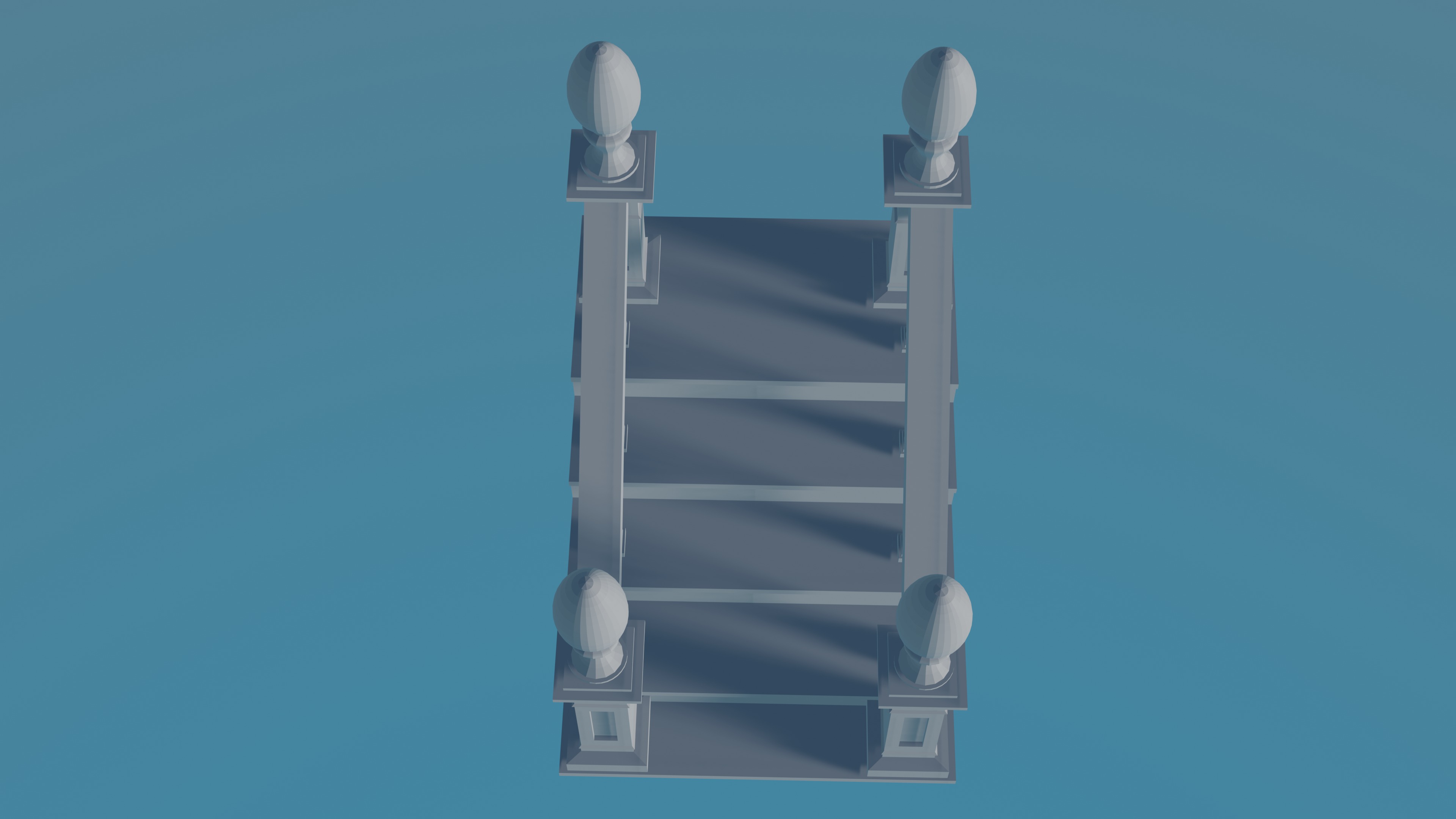 Staircase 3D print model_2