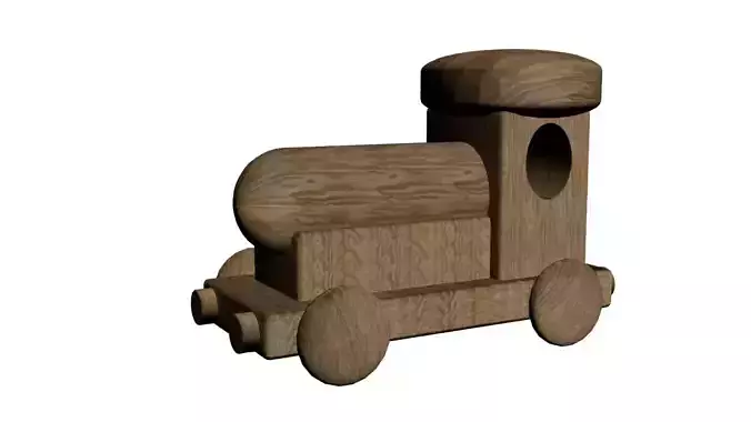 Wooden Toy Train
