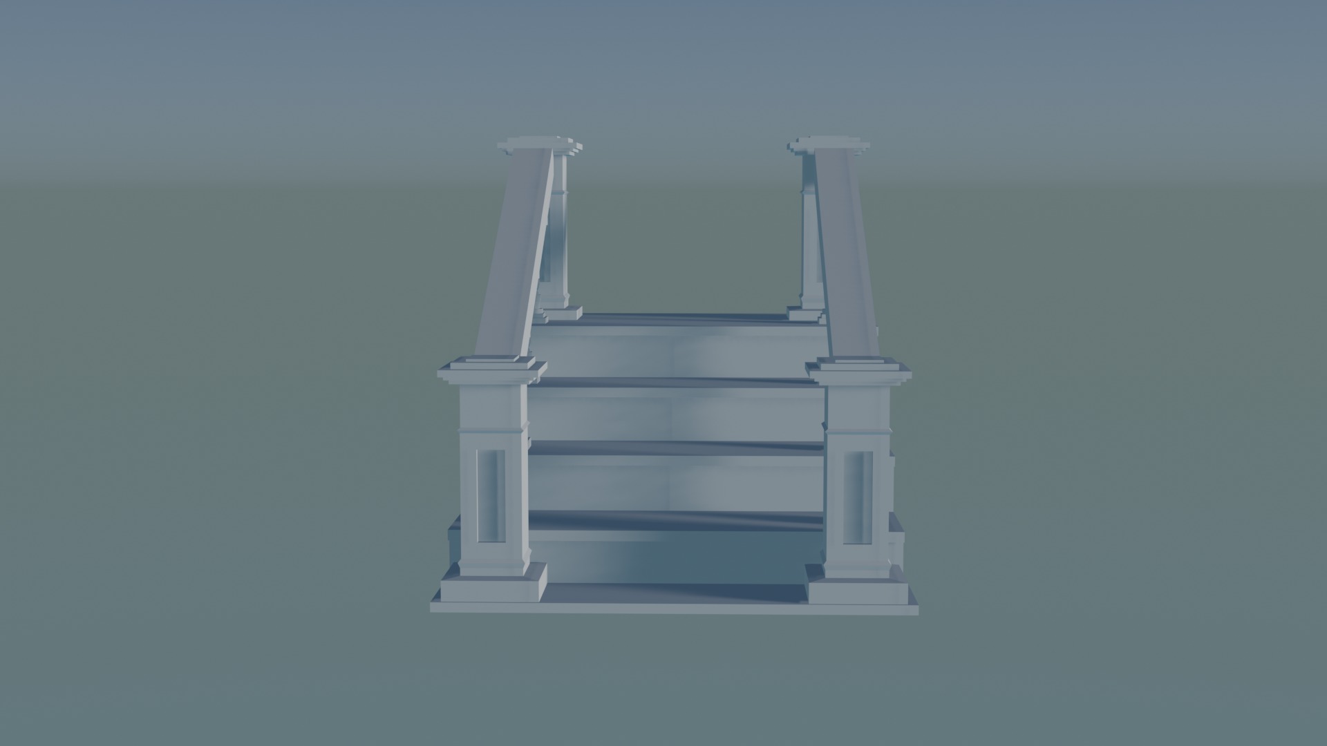 Staircase 3D print model_1