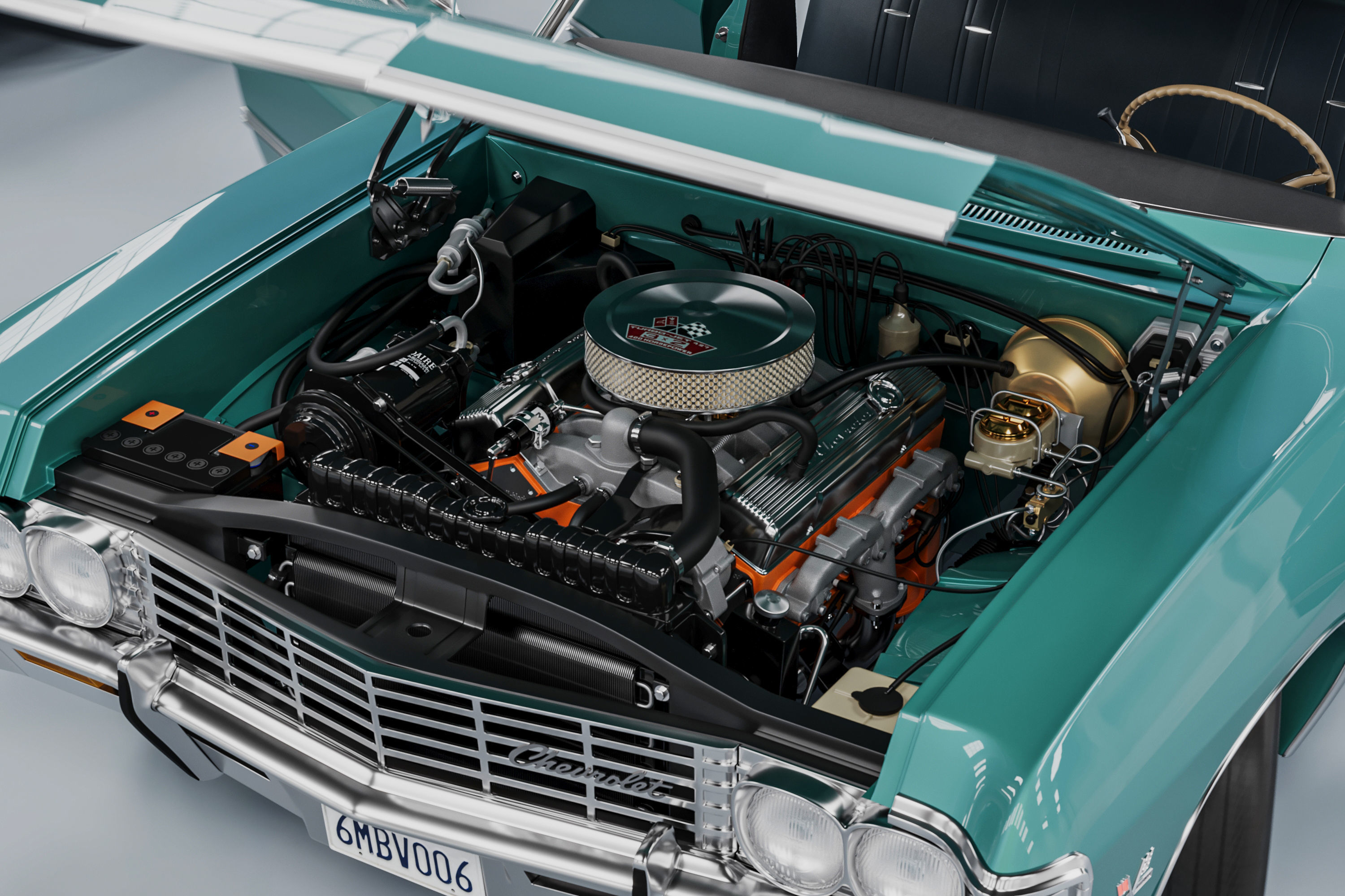 Chevrolet Impala 1967 3D model_8