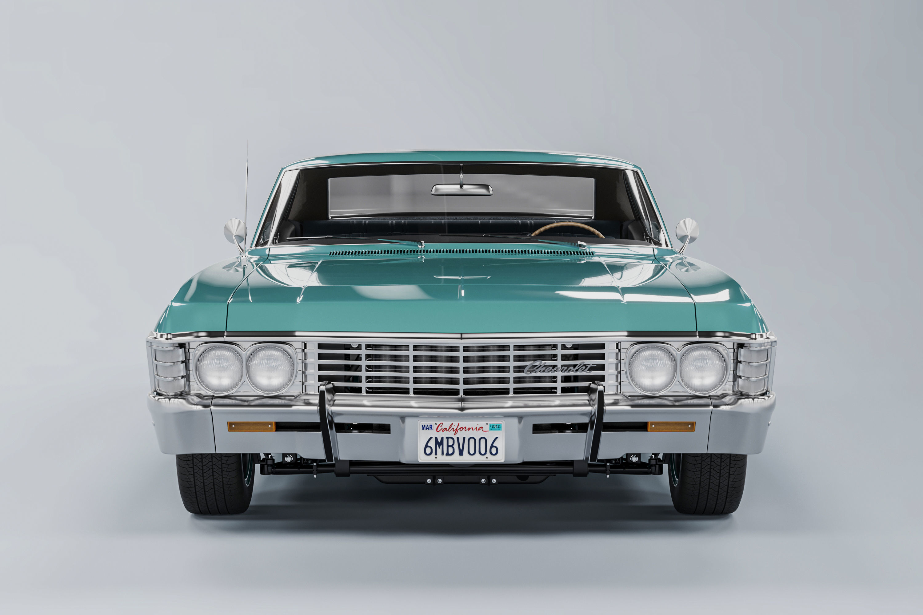 Chevrolet Impala 1967 3D model_4