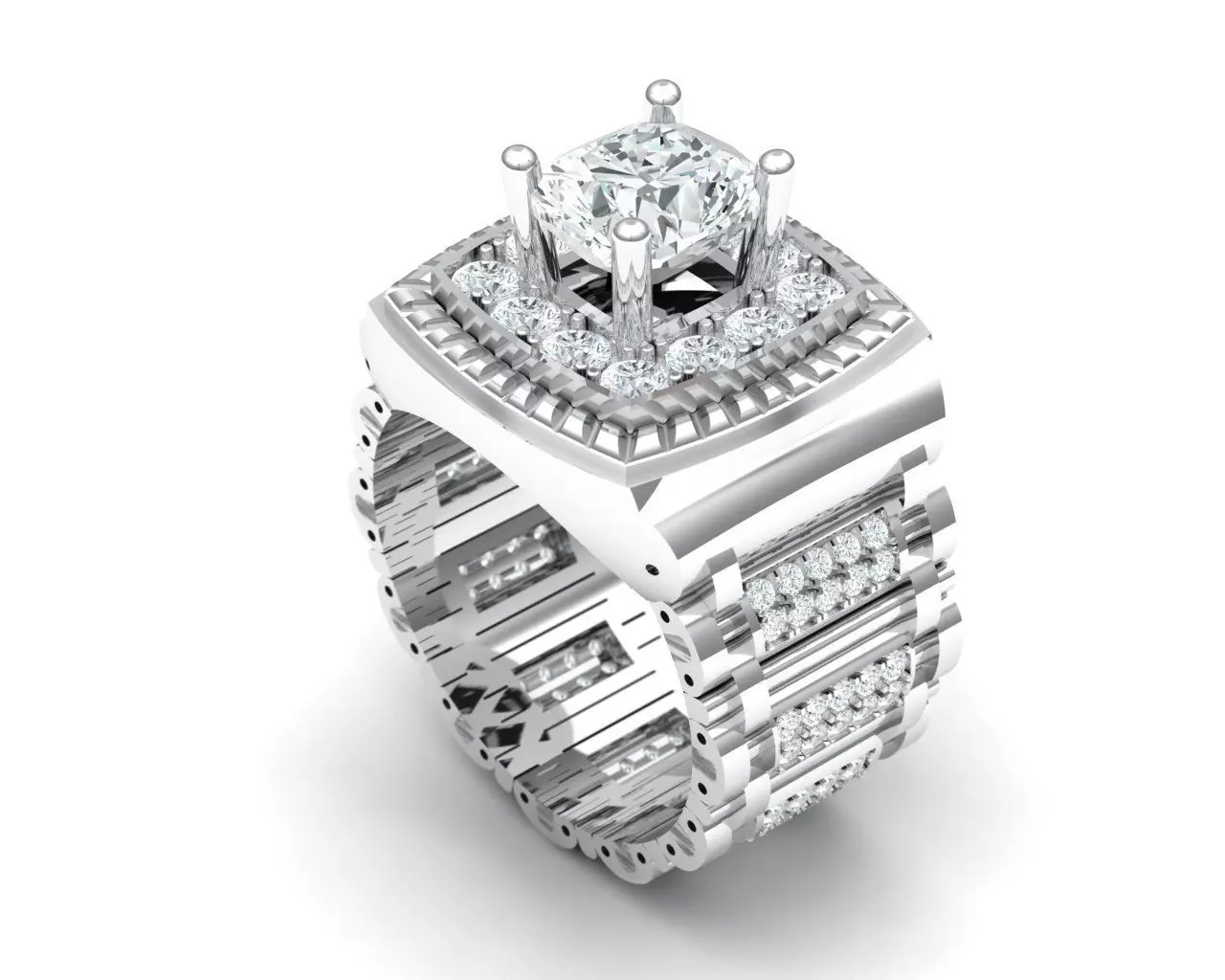 nhan nam dong ho 3D print model_0