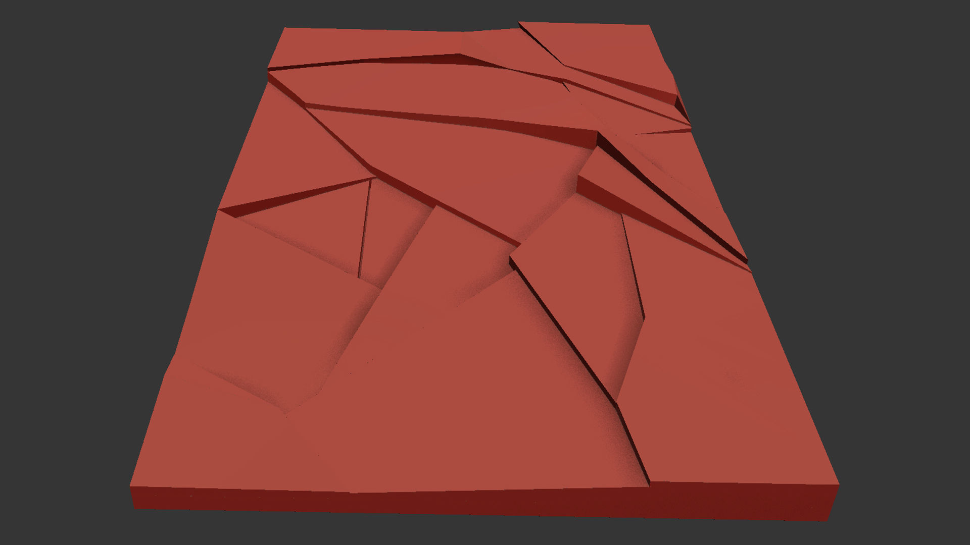 Ebony Wall Hanging 3D model_2