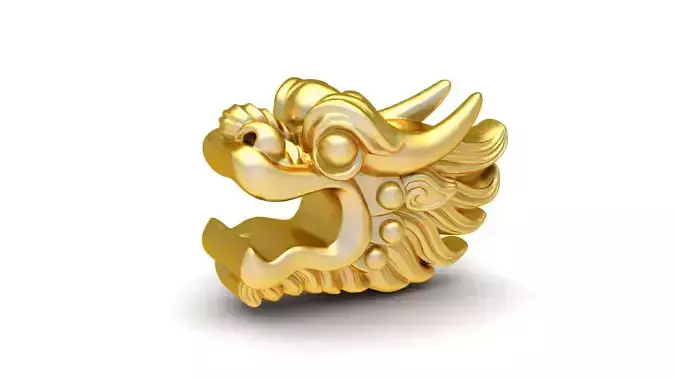 A6009 Chinese Head Dragon