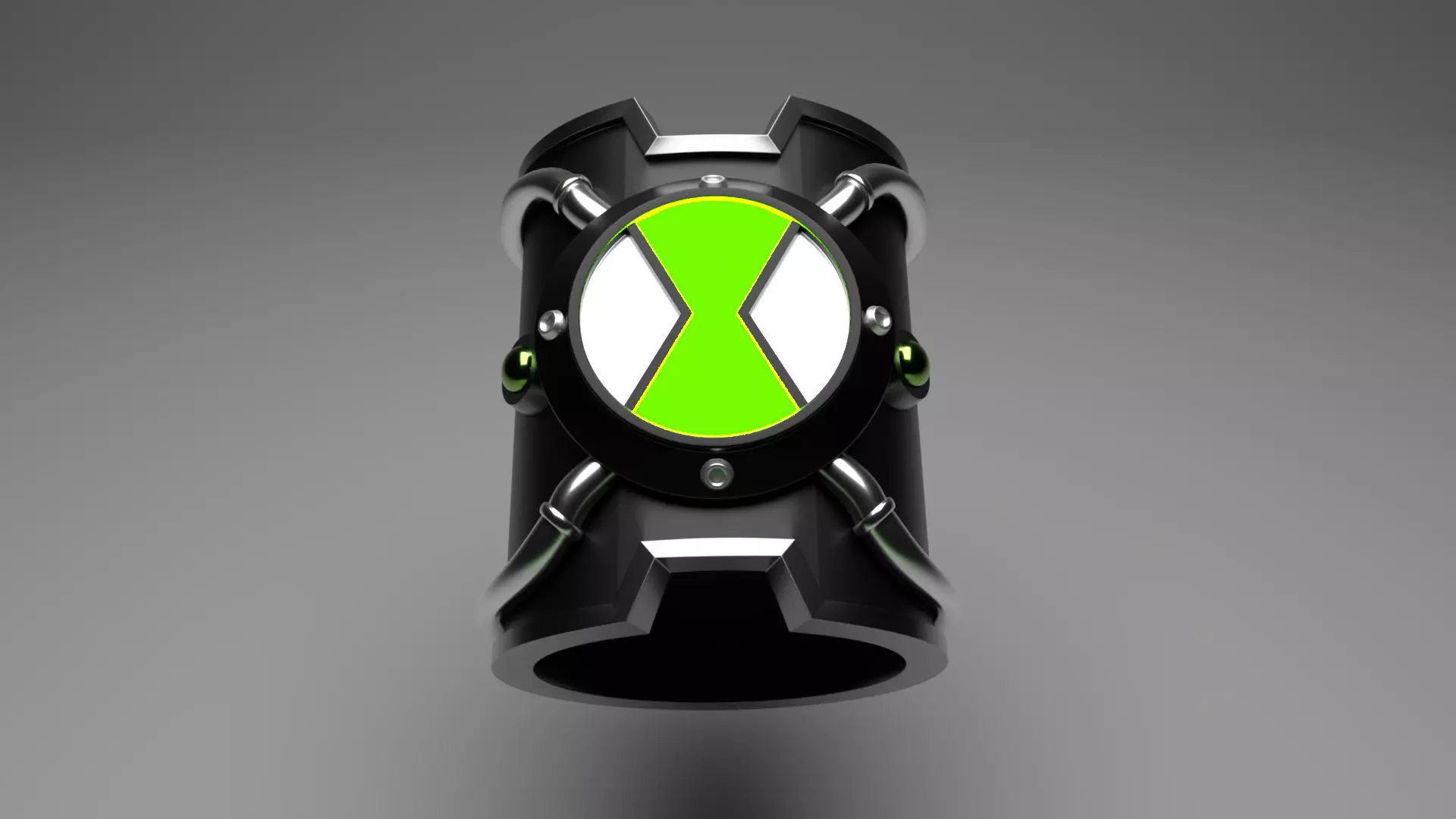 Ben 10 omnitrix model 3D Low-poly 3D model_0